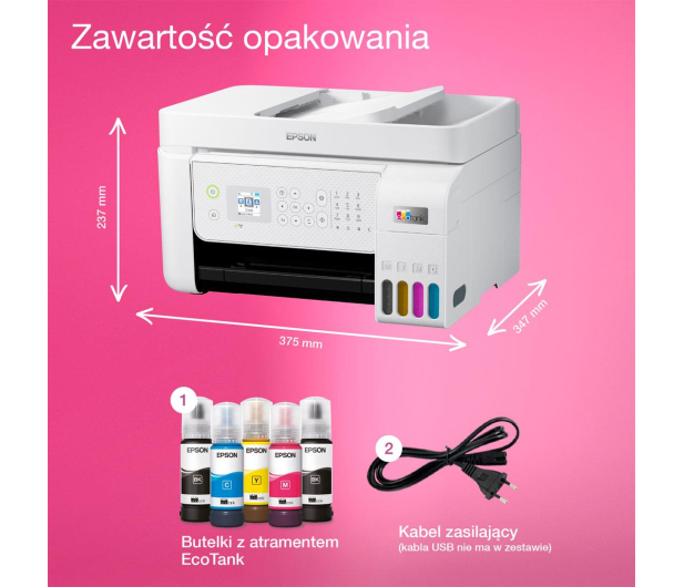 EPSON  EcoTank L5316  C11CJ65413 - 1247306 - zdjęcie 4